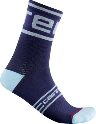 Castelli Prologo 15 Socks - Savile Blue - S/M, Savile Blue